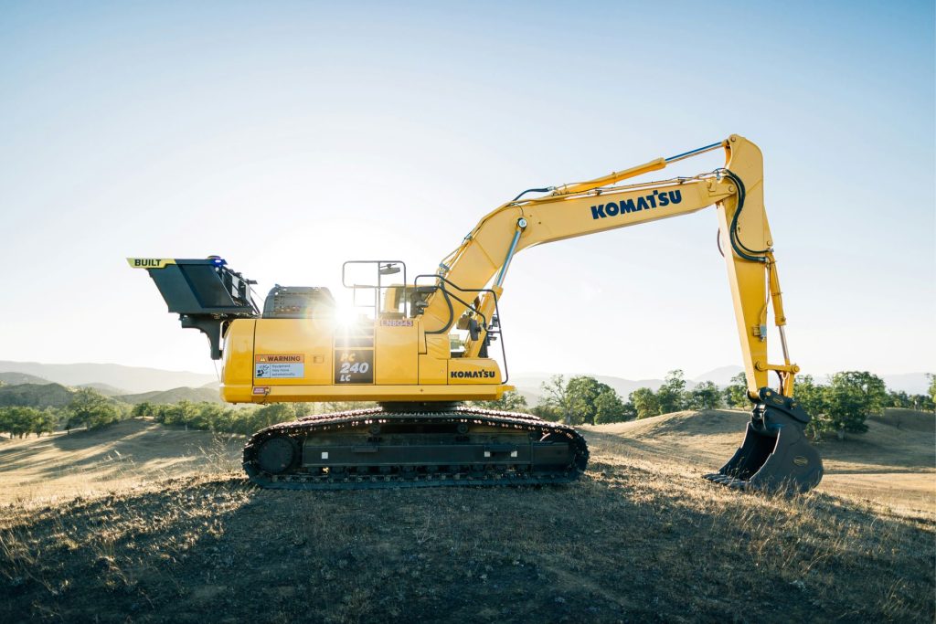 Excavator financed through Shoreline Lending equipment and asset finance Central Coast