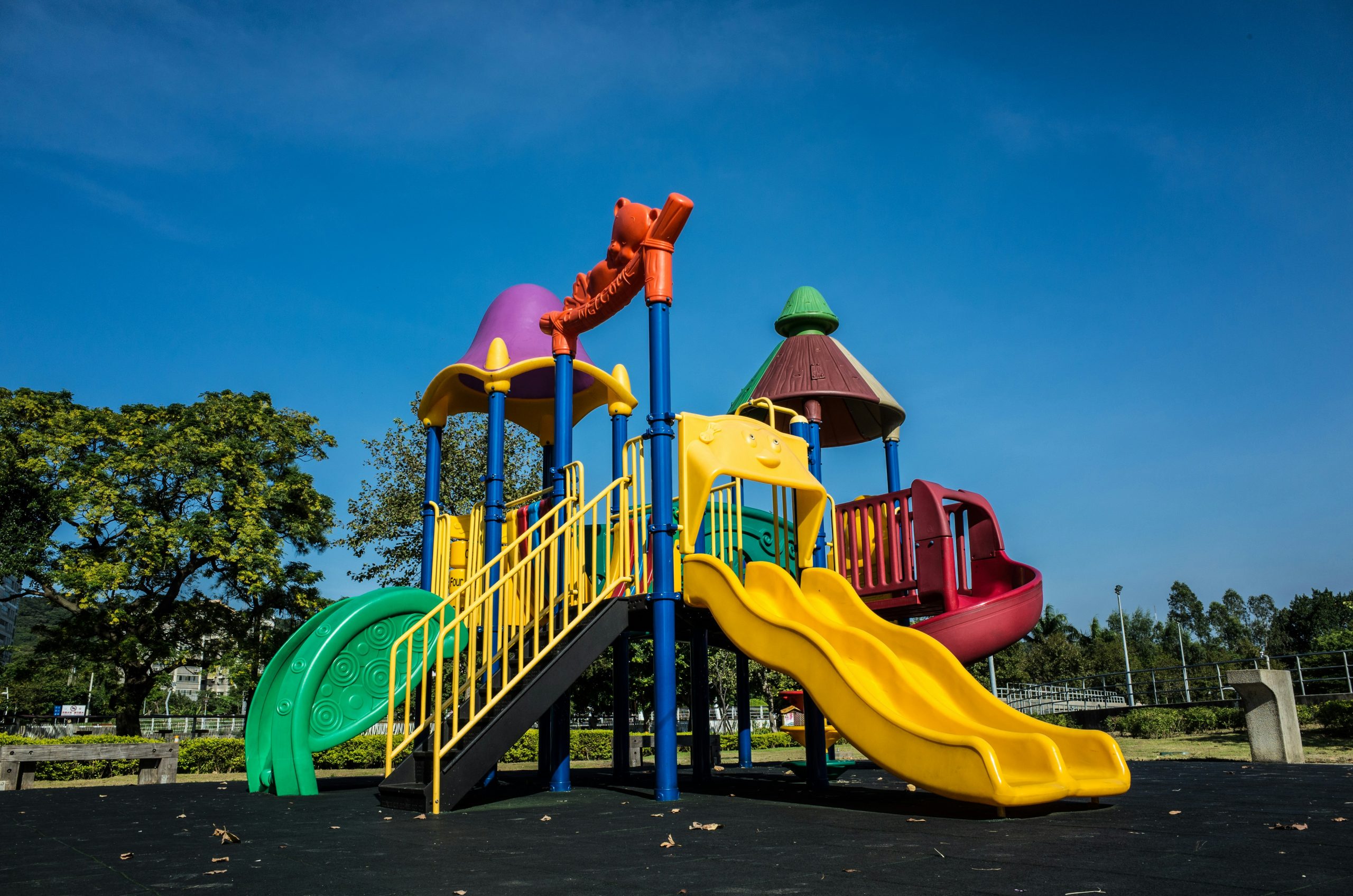 Children’s playground at Parkland Gardens Reserve in Tumbi Umbi