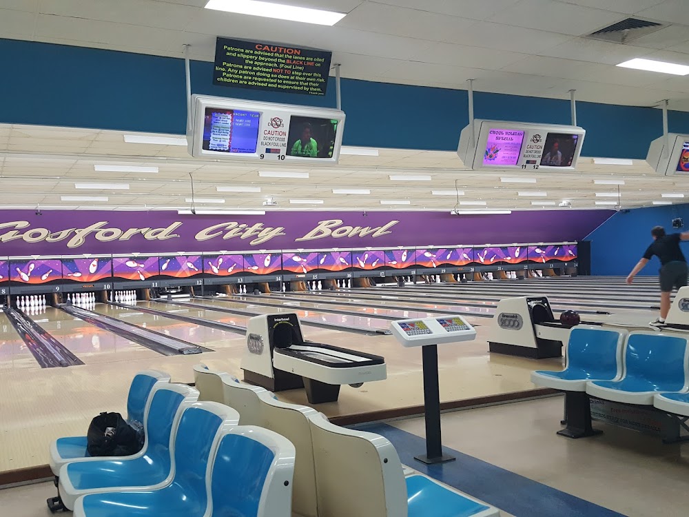 Gosford City Ten Pin Bowling centre in Wyoming NSW on the Central Coast